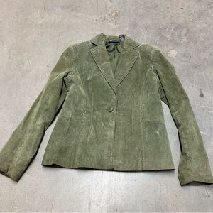 Relativity Olive Leather Jacket